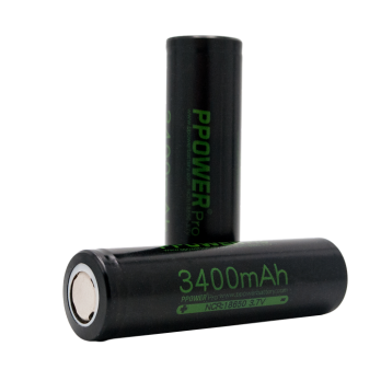 PPOWER 2X 18650 3400MAH 3.7V 充電鋰電池