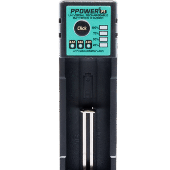 Ppower 1槽通用電池充電器00004