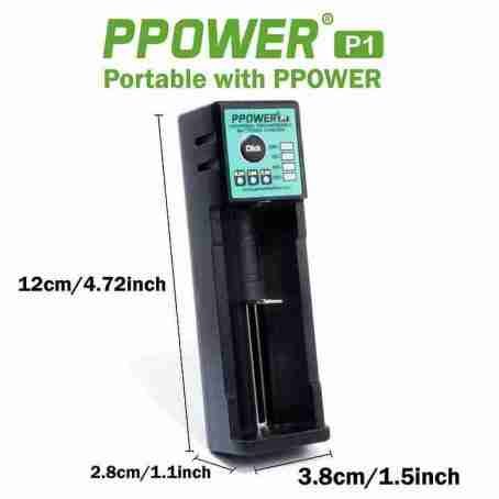PPOWER 1槽通用電池充電器 - Image 9
