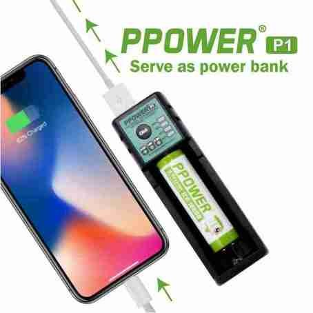 PPOWER 1槽通用電池充電器 - Image 7