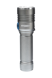 PPOWER LED T6 可聚焦便攜強光電筒(連電池) (RT18650)00001