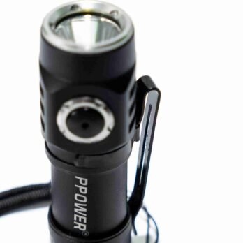 Ppower 高流明強光便攜迷你小電筒 3檔 type c充電00002