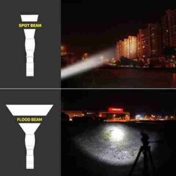 Ppower 26650 led l2 可聚焦強光戰術電筒 00008
