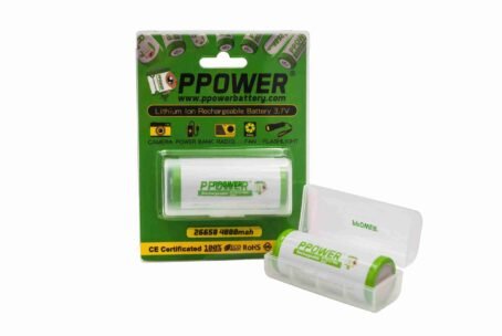 PPOWER 1X 26650 4000MAH 3.7V 充電鋰電池