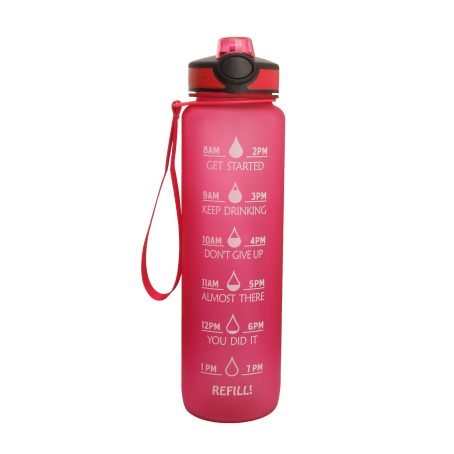 Bennlife USA 防塵彈蓋Tritan運動水樽帶飲管 (500ml | 700ml | 1000ml, 灰色 | 綠色 | 藍色 | 粉紅色) - Image 2