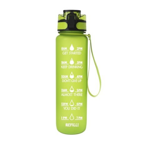 Bennlife USA 防塵彈蓋Tritan運動水樽帶飲管 (500ml | 700ml | 1000ml, 灰色 | 綠色 | 藍色 | 粉紅色) - Image 4