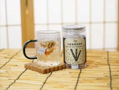 茶願 - 竹蔗茅根馬蹄茶 三角茶包(12包裝) 清熱潤燥 生津解渴：圖片 5
