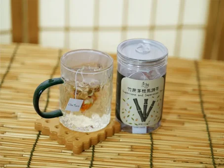 茶願 - 竹蔗茅根馬蹄茶 三角茶包(12包裝) 清熱潤燥 生津解渴：圖片 4