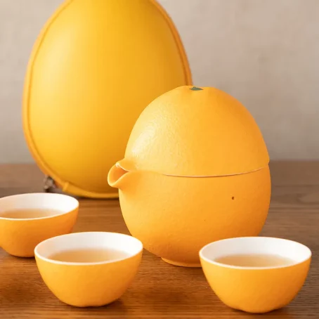 茶願 - 大吉大利旅行陶瓷茶具套裝 (中藥材零售商牌照號碼: CR-2020-00013) - Image 3