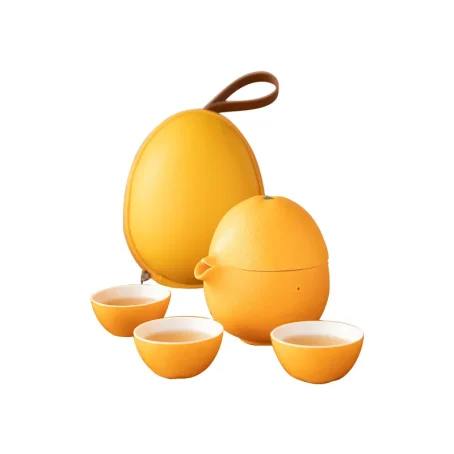 茶願 - 大吉大利旅行陶瓷茶具套裝 (中藥材零售商牌照號碼: CR-2020-00013) - Image 2