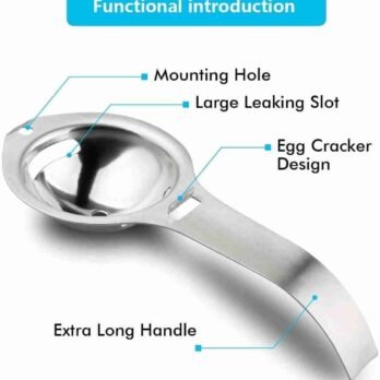 廚房用具不鏽鋼蛋白分離器 (2)