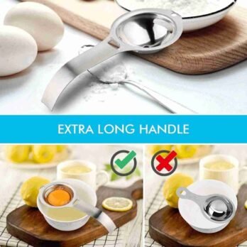 廚房用具不鏽鋼蛋白分離器 (3)