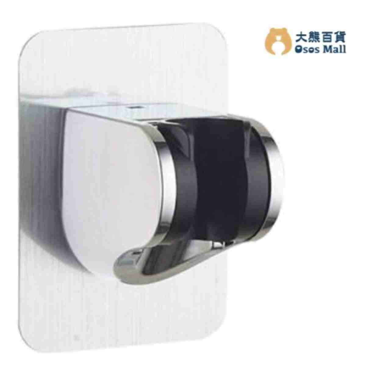 新一代免打窿浴室花灑支架 浴室淋浴噴頭座 (免打窿款, 1件)(osba002) (1)
