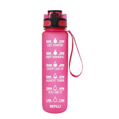 Bennlife USA 防塵彈蓋Tritan運動水樽(500ml | 700ml | 1000ml, 灰色 | 綠色 | 藍色 | 粉紅色) - Image 6