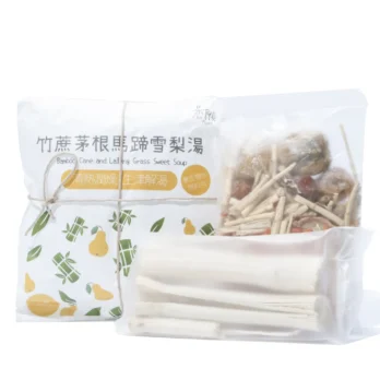 竹蔗茅根馬蹄雪梨湯 (5)