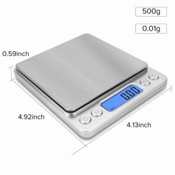 廚房食物電子秤/料理秤/測量工具/烘焙用品/0.05g-500g(1件)