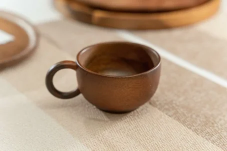 泰國製造 相思木咖啡杯 - Image 3