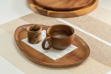 泰國製造 相思木咖啡杯 - Image 2