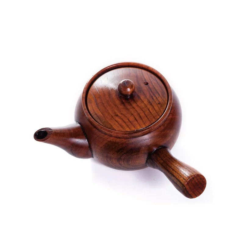 簡約酸棗木茶壺 茶具套裝 (一件) (5)