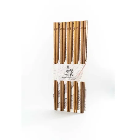鐵木粗筷子 (1對/5對)