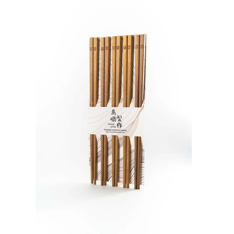 鐵木粗筷子 (1對5對) (1)