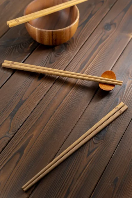 鐵木粗筷子 (1對/5對)：圖片 2