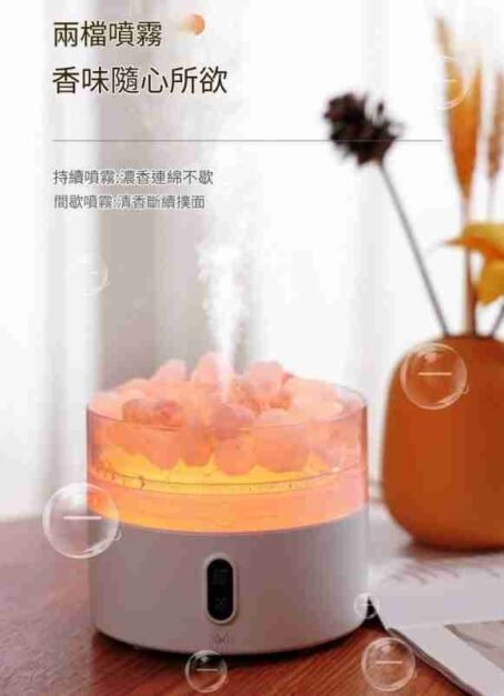 Bennlife USA 水晶鹽燈加濕香薰機連5支精油套裝 - Image 4